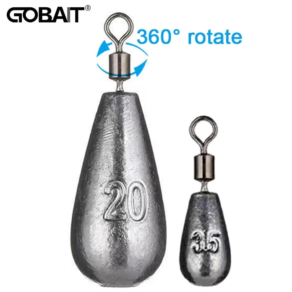 Drop Shot 15PCS/Lot Fishing Weight Sinker 3.5g 5g 7g 10g 14g 20g Tube Bullet Plu