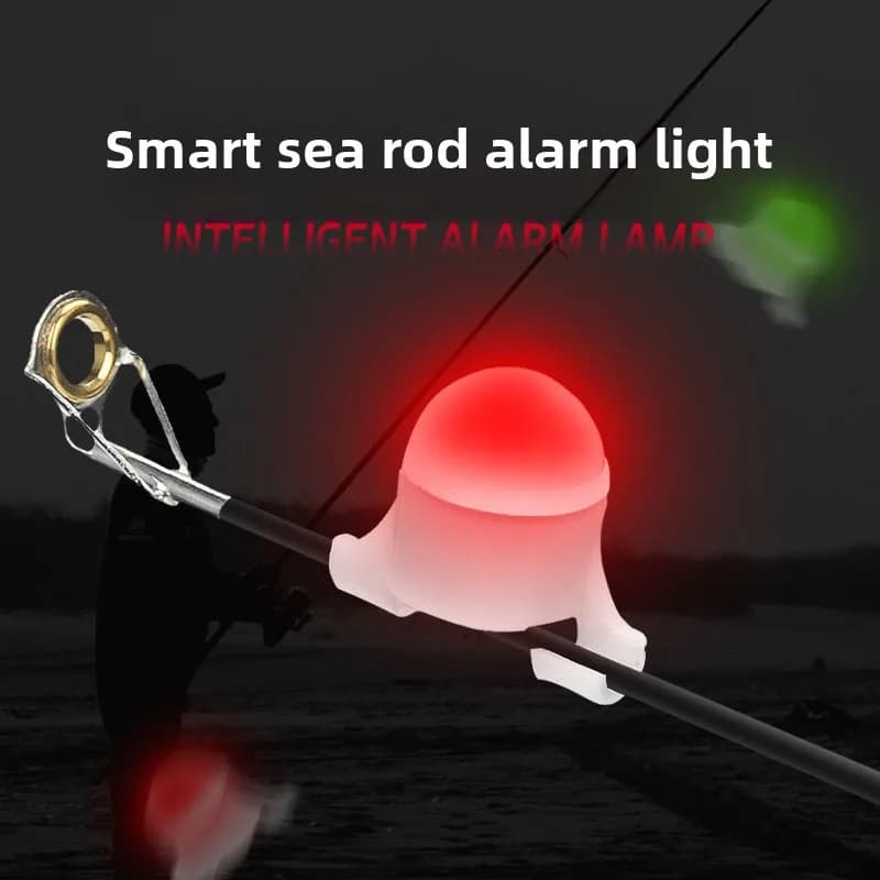 Alarme de pêche lumineuse étanche pour pêche de nuit - Signal lumineux intelligent pour pêcheurs
