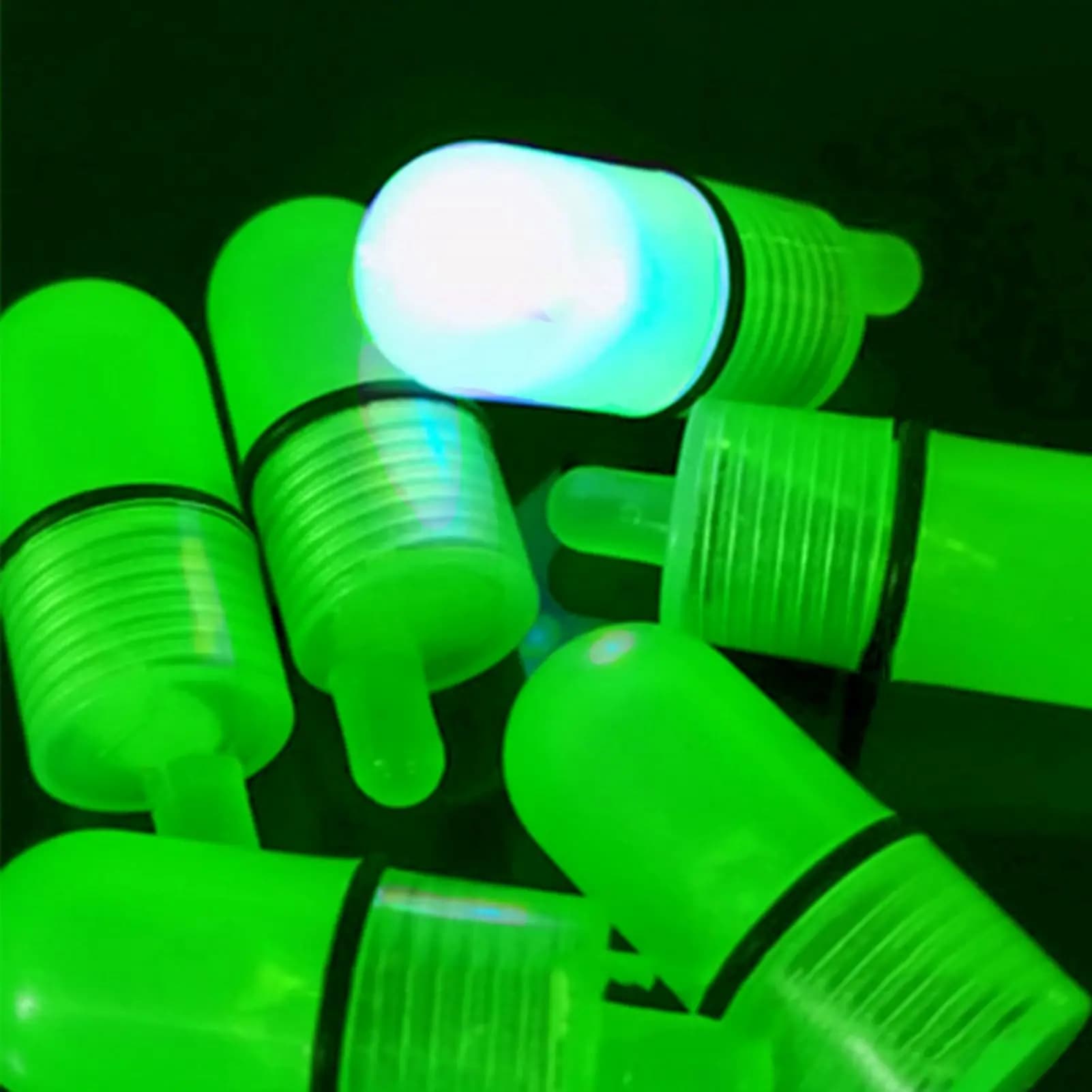 20 pièces éclairages LED pour extrémités de cannes - Pour alarmes de touche lumineuses à double cloche