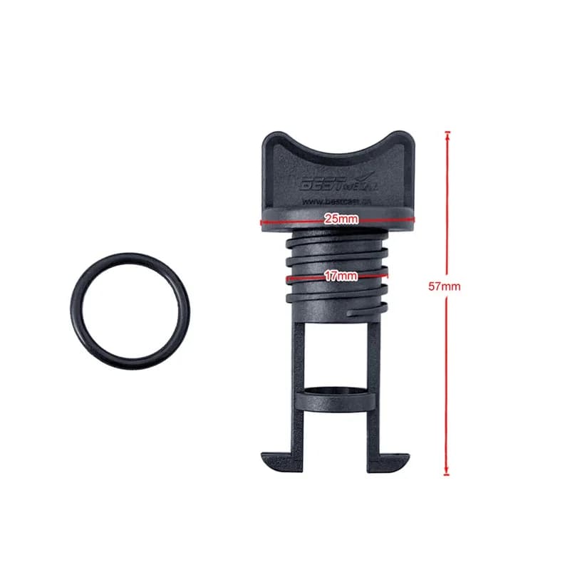 Bouchon de vidange nylon 17mm - Remplacement pour yacht raft kayak, accessoire étanchéité marine