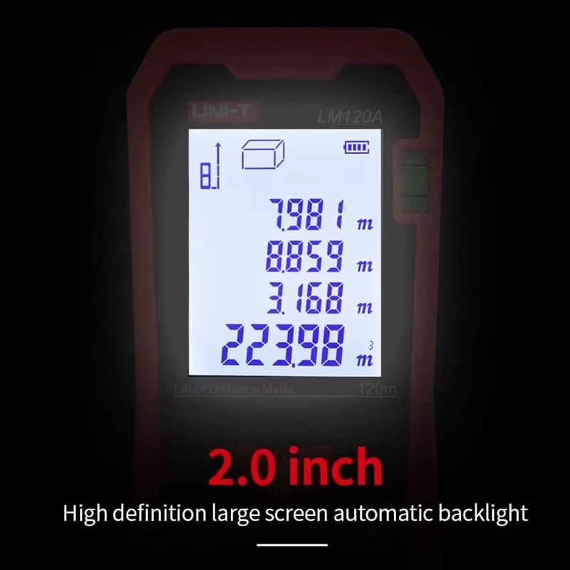 Télémètre laser UNI-T série LM - Mesure digitale fiable pour pêcheurs exigeants et techniques