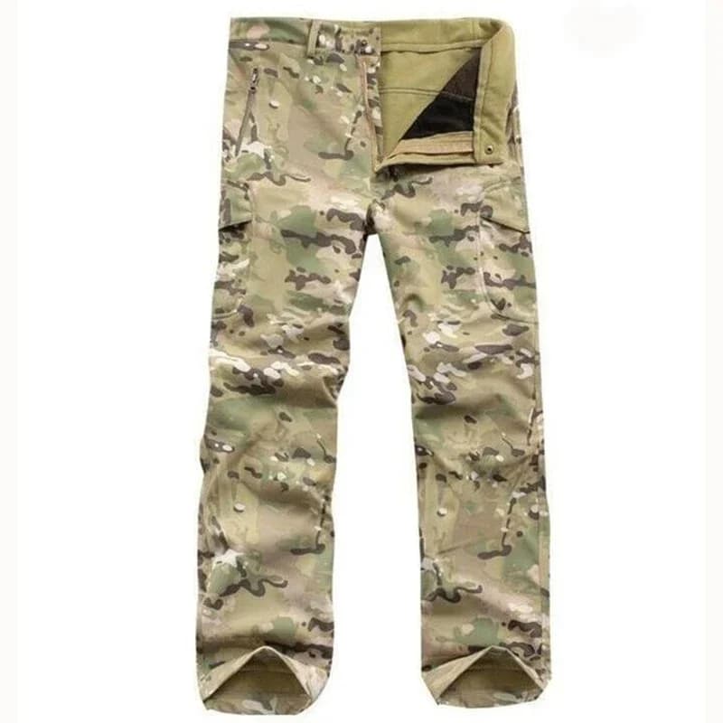 Pantalon de chasse camouflage TAD peau de requin imperméable coupe-vent randonnée alpinisme