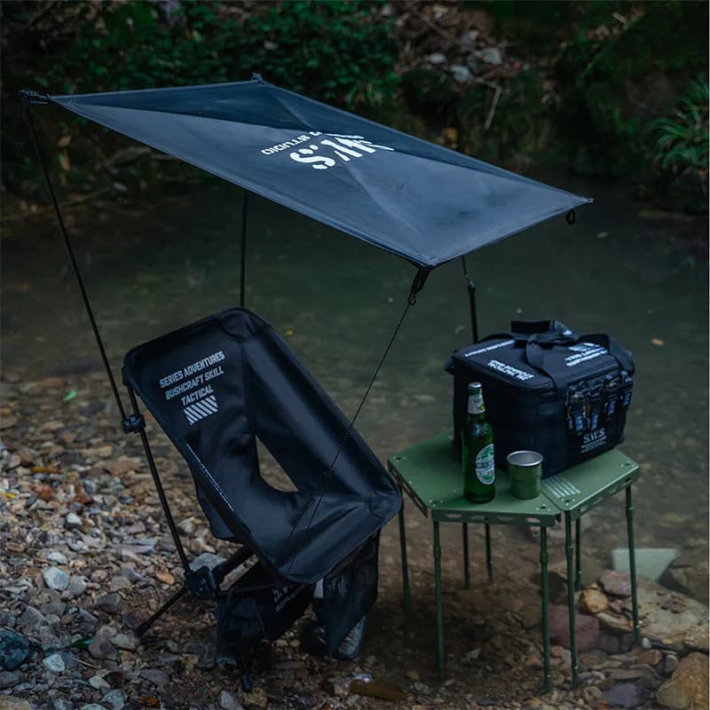 Chaise pliante WELLHIKE structure carrée - Siège pliant léger pêche plage camping oxford
