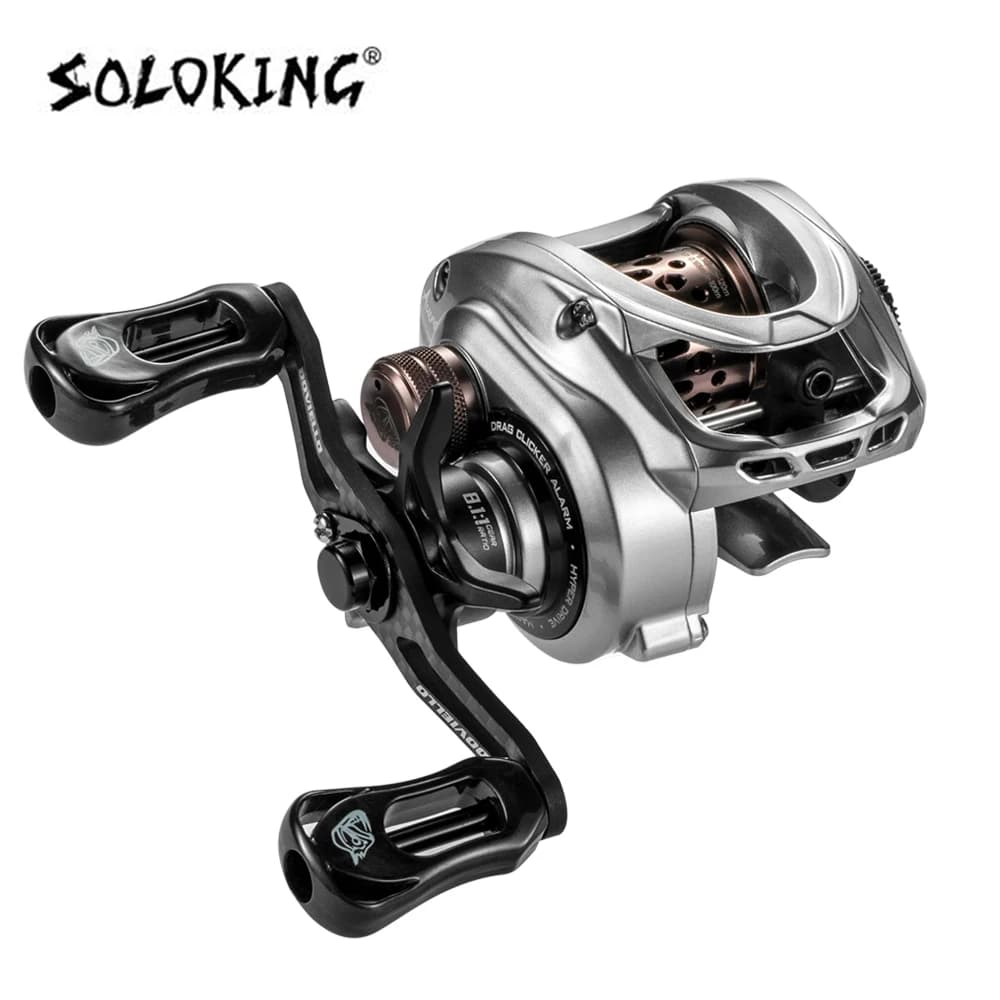 Moulinet baitcasting BFS ultraléger SOLOKING ACURA HICC50 Pro 10+1BB - ratio 7.1/8.1 pour truite et black bass