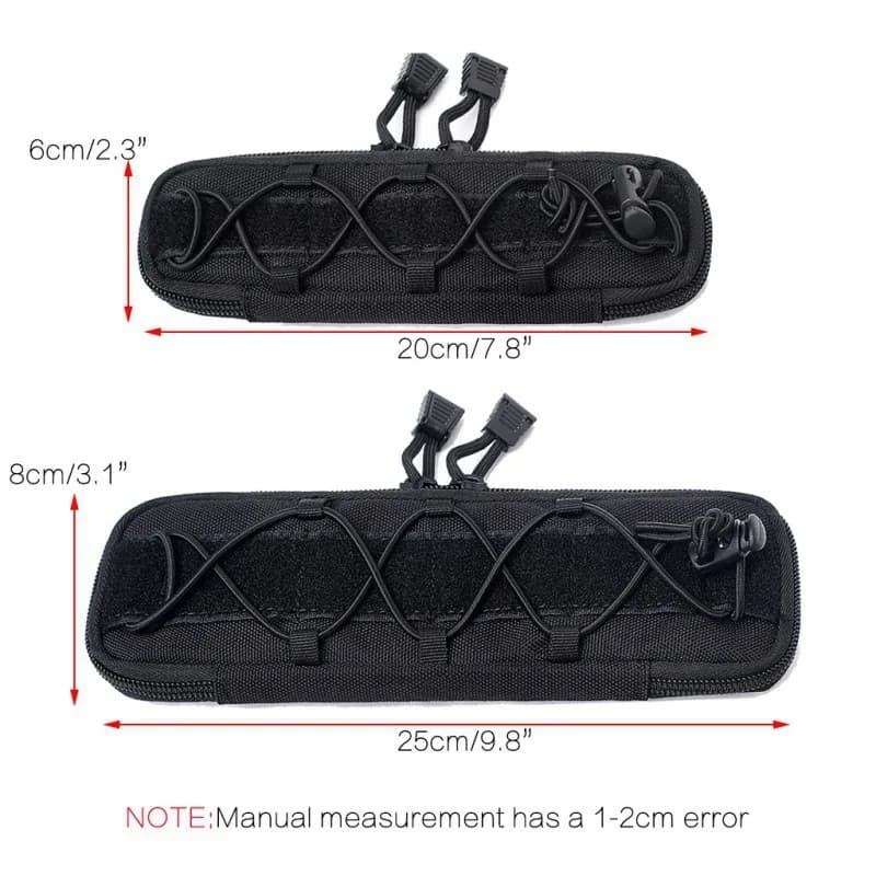 Pochette Molle pour couteau et outils EDC - Holster tactique pour équipement de pêche