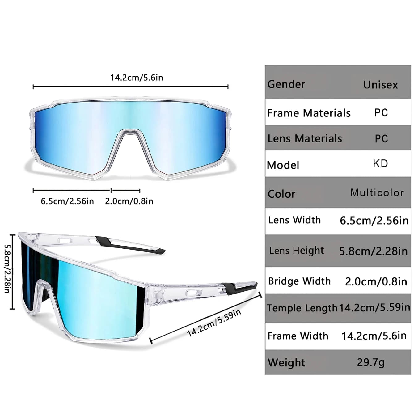 Lunettes de pêche tendance pour hommes et femmes - Protection UV et anti-vent pour sports outdoor