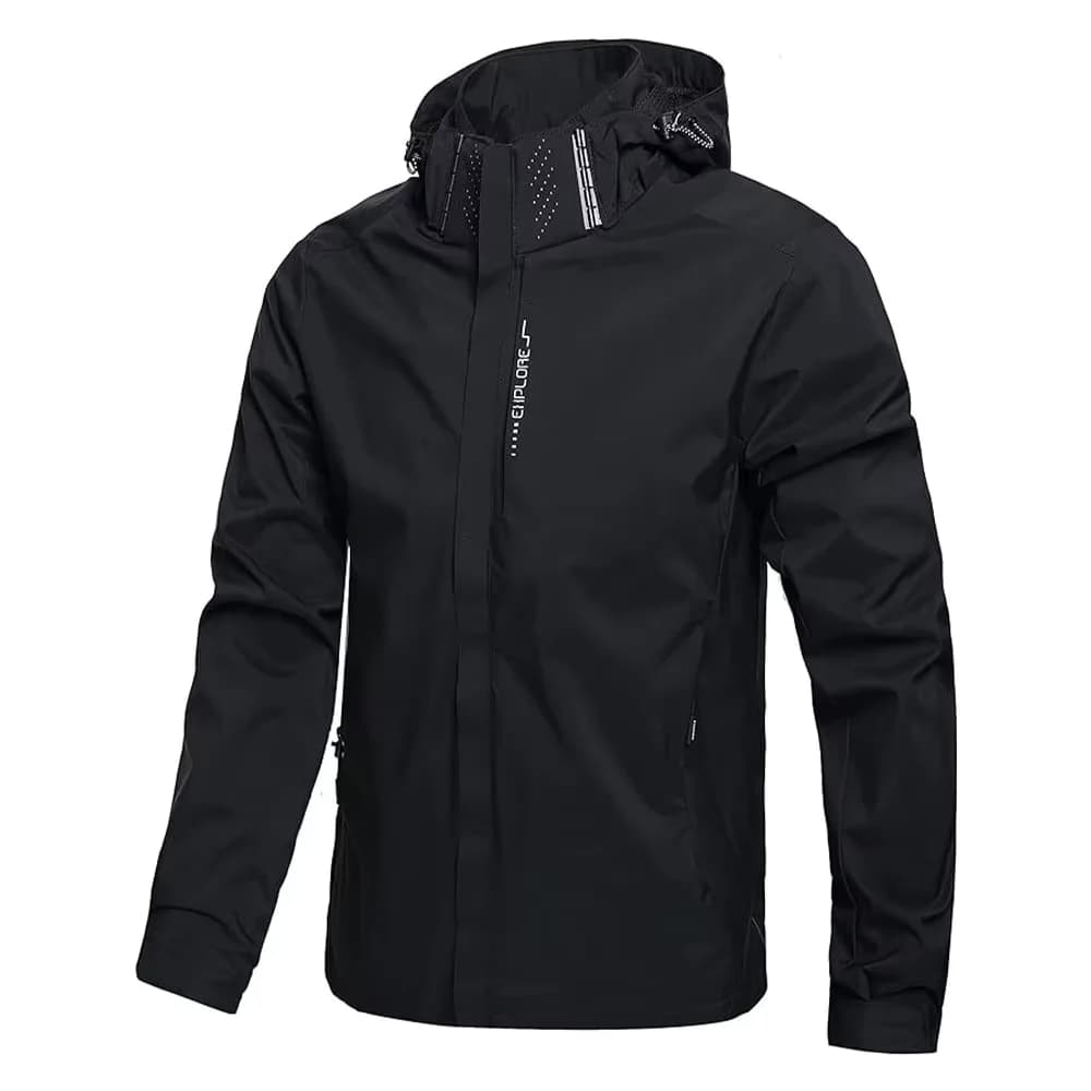 Veste pluie légère pêche montagne - Vêtement imperméable technique pour pêche en altitude