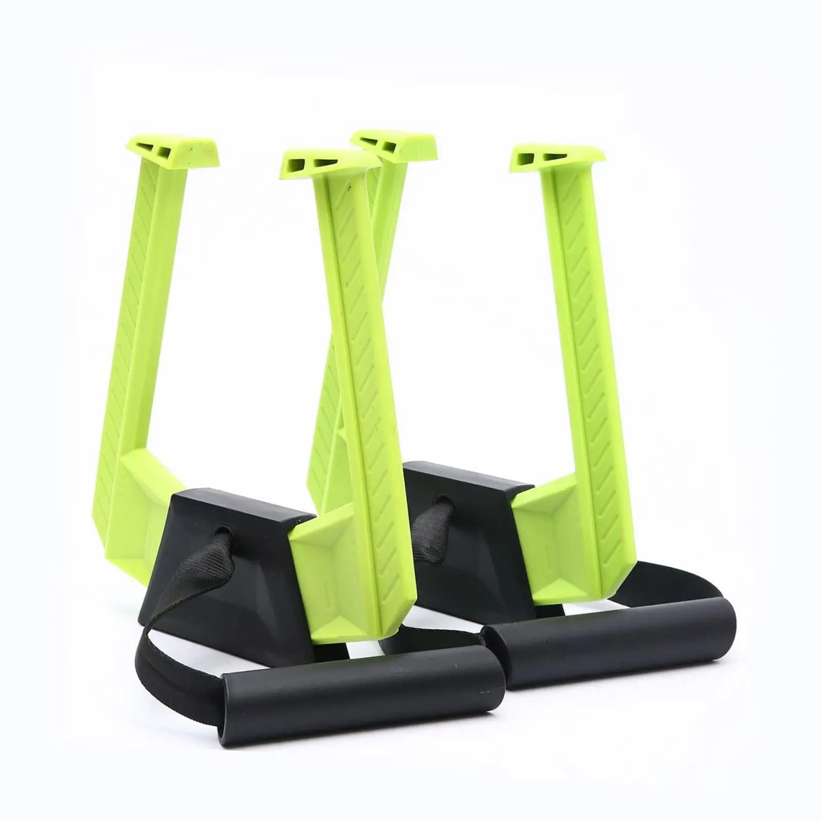 Barre de traction portable 2 pièces antidérapante ergonomique pour entraînement voyage hôtel exercice intérieur