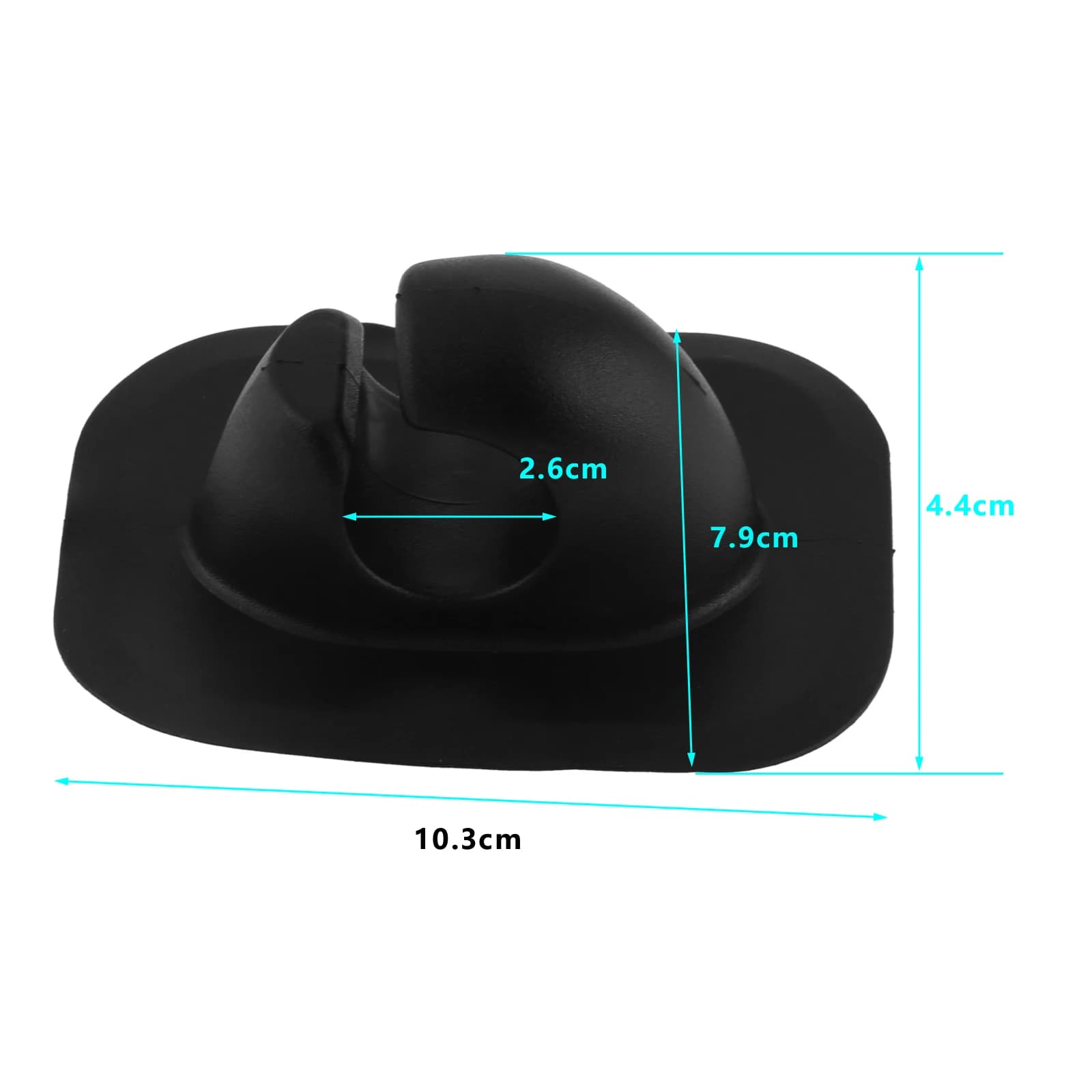 Clip PVC pour pagaie de bateau gonflable - Support universel pour canoë kayak rafting et pêche