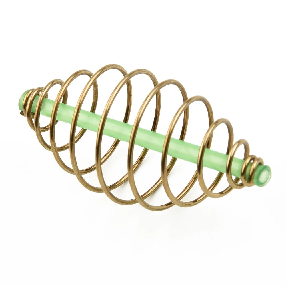 10 pièces feeder printemps pour pêche carpe 2-5.5cm cage appât eau douce salée accessoire
