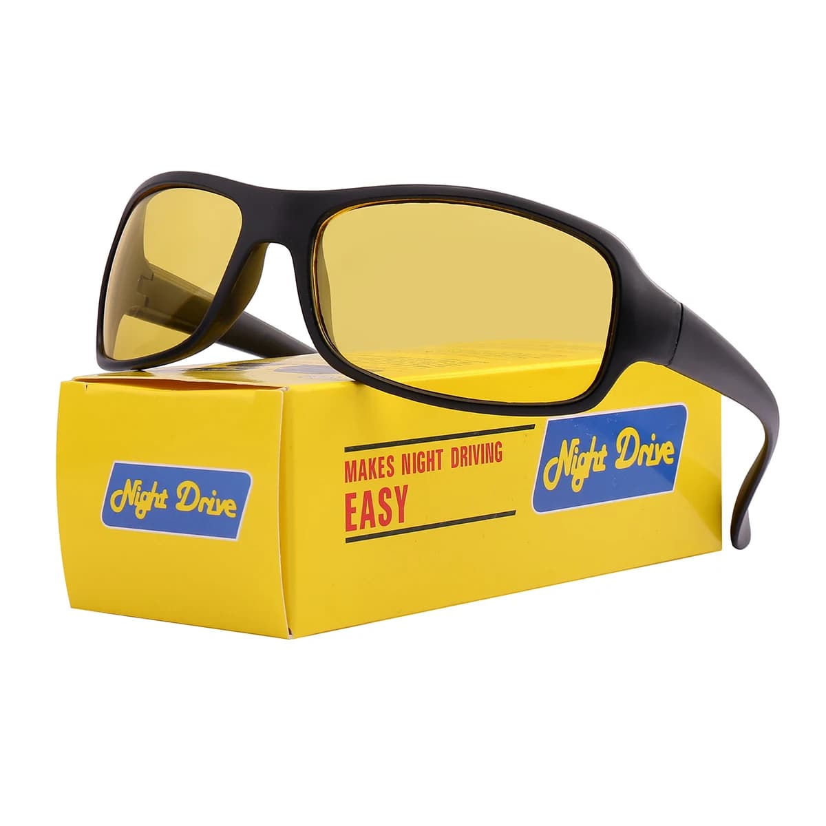 Lunettes de conduite nuit anti-reflets pour pêche nocturne - Vision nocturne améliorée pour pêcheurs