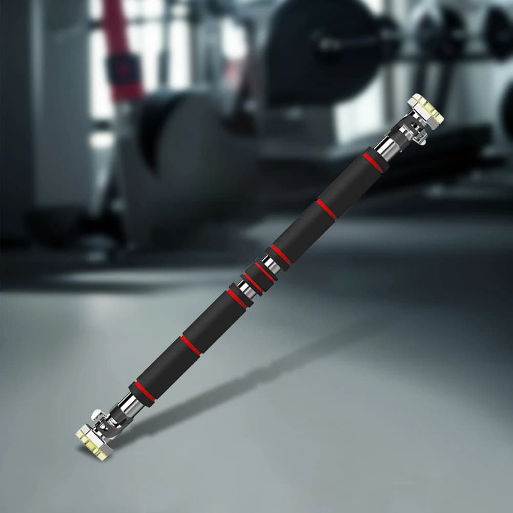 Barre de traction porte ajustable 25-33 cm - Barre fixe lourde pour entraînement force à domicile