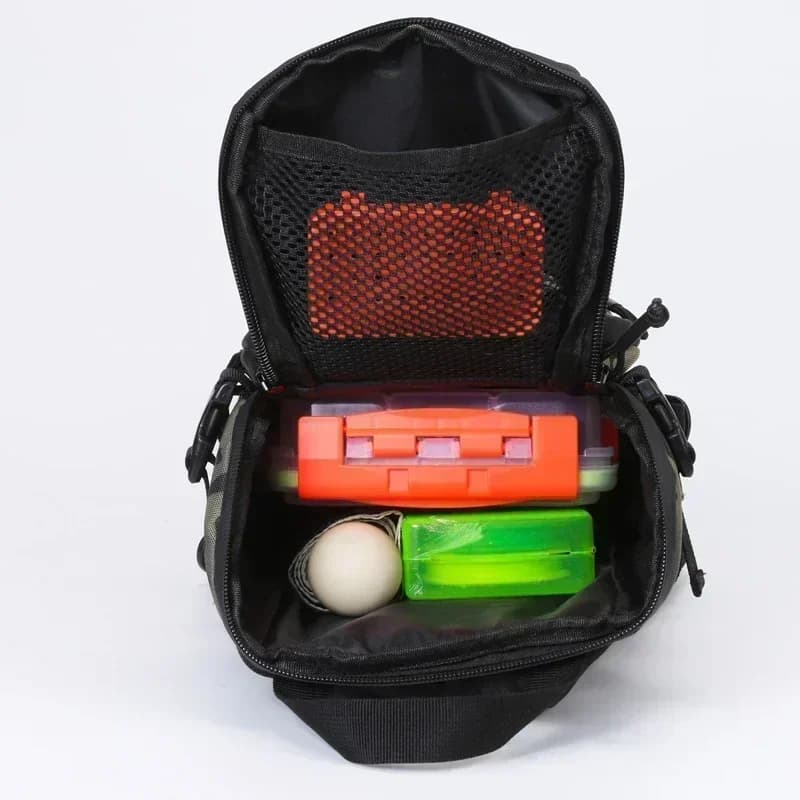 Sac à dos étanche pour pêche et sports outdoor - Sac bandoulière polyvalent randonnée vélo camping