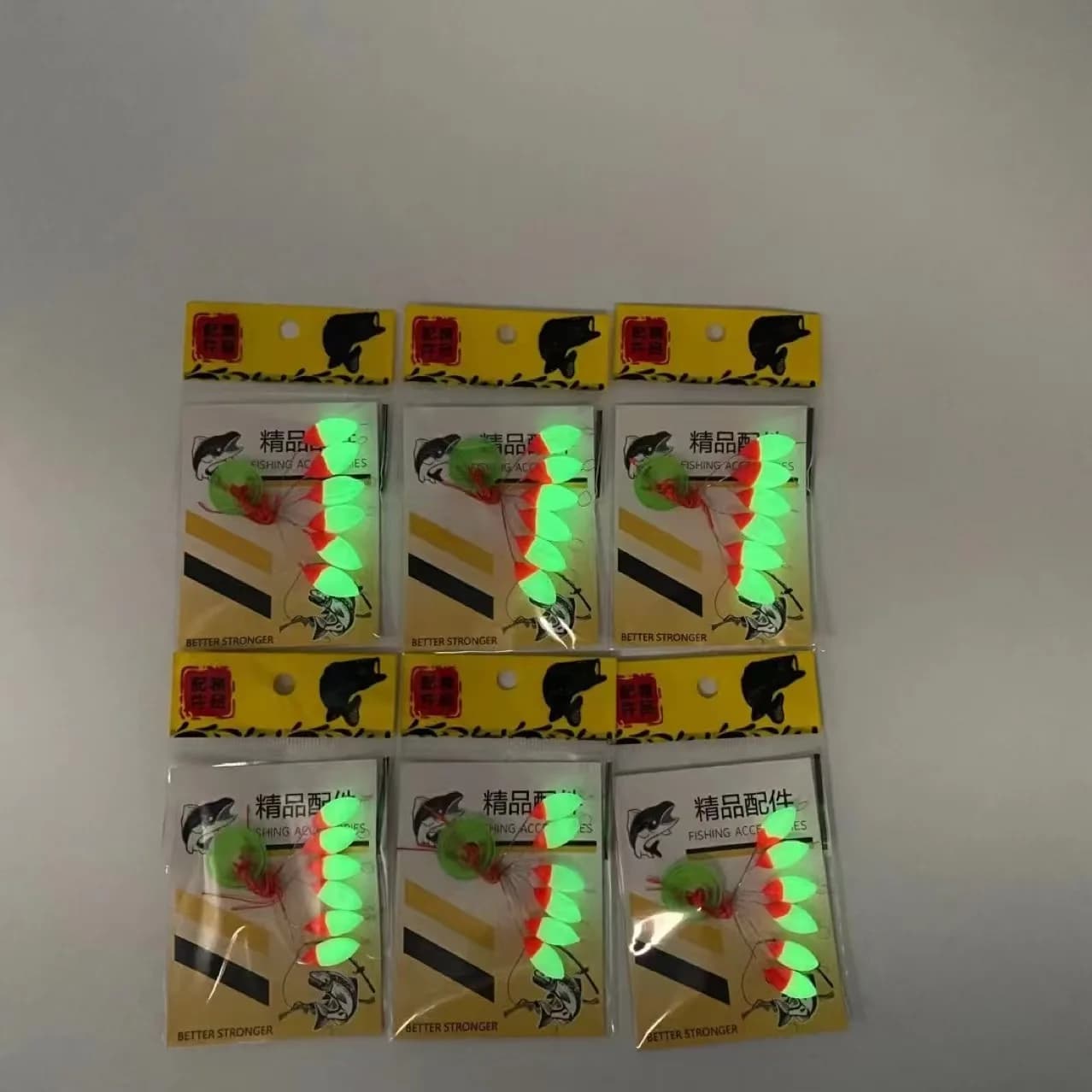 6 boules lumineuses flottantes ovales pour la pêche de la carpe la nuit accessoires pêche nocturne appâts flottants