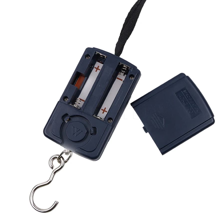 Balance multifonction 40kg/10g électronique portable - Pêche, bagages, poche avec crochet suspendu