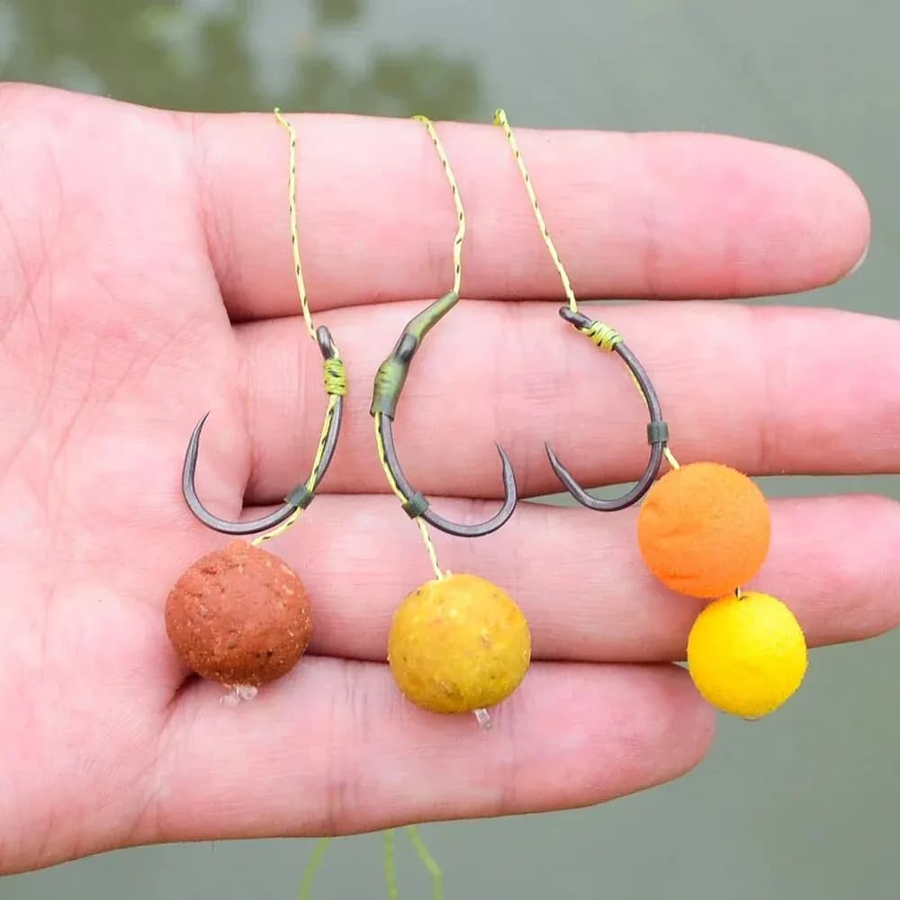 50 hameçons sans ardillon Hirisi en acier carbone haute qualité revêtus - accessoires pêche 8012