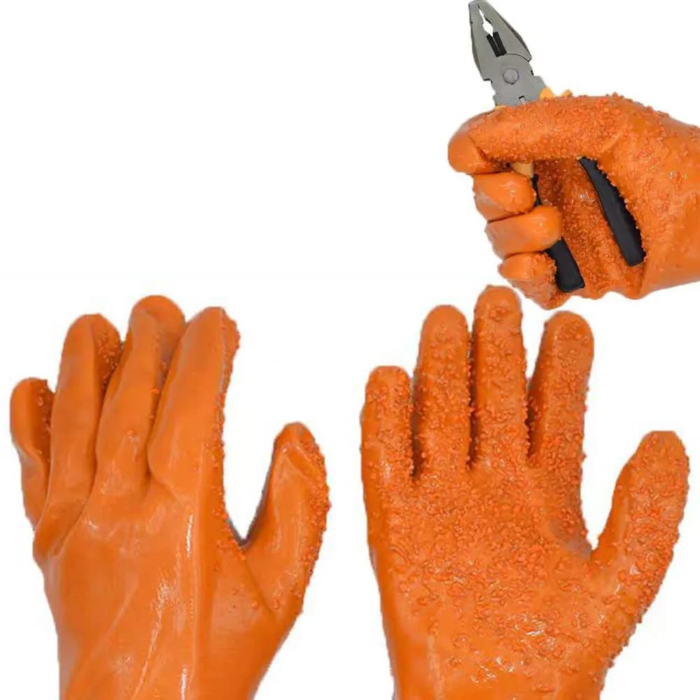 Gants de pêche pleine main étanches anti-dérapants anti-coupures durables pour capture carpe protection mains