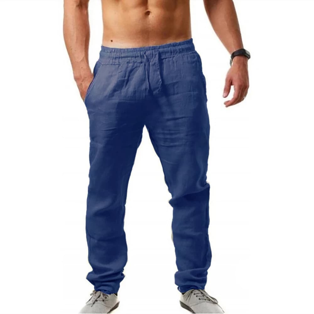 Pantalon pêche été homme léger respirant coupe loose pour pêche en rivière et lac