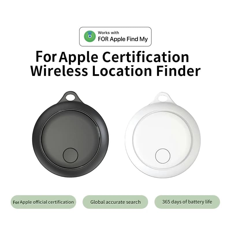 Trackers GPS sécurité - 1/2/4 pièces basés sur Find My iPhone, alarme sonore et rappels par message