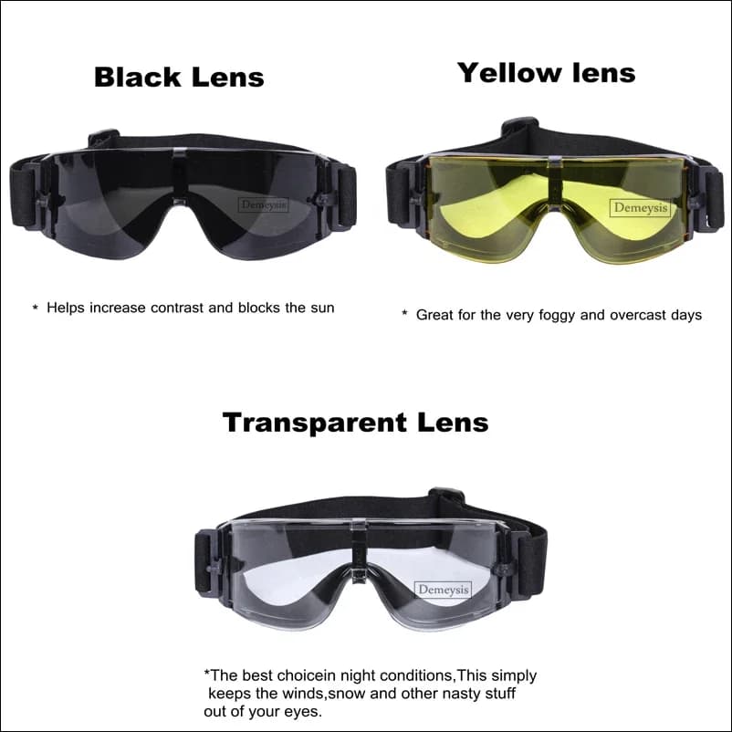 Lunettes de pêche tactiques anti-buée pour pêche sportive et activités nautiques outdoor