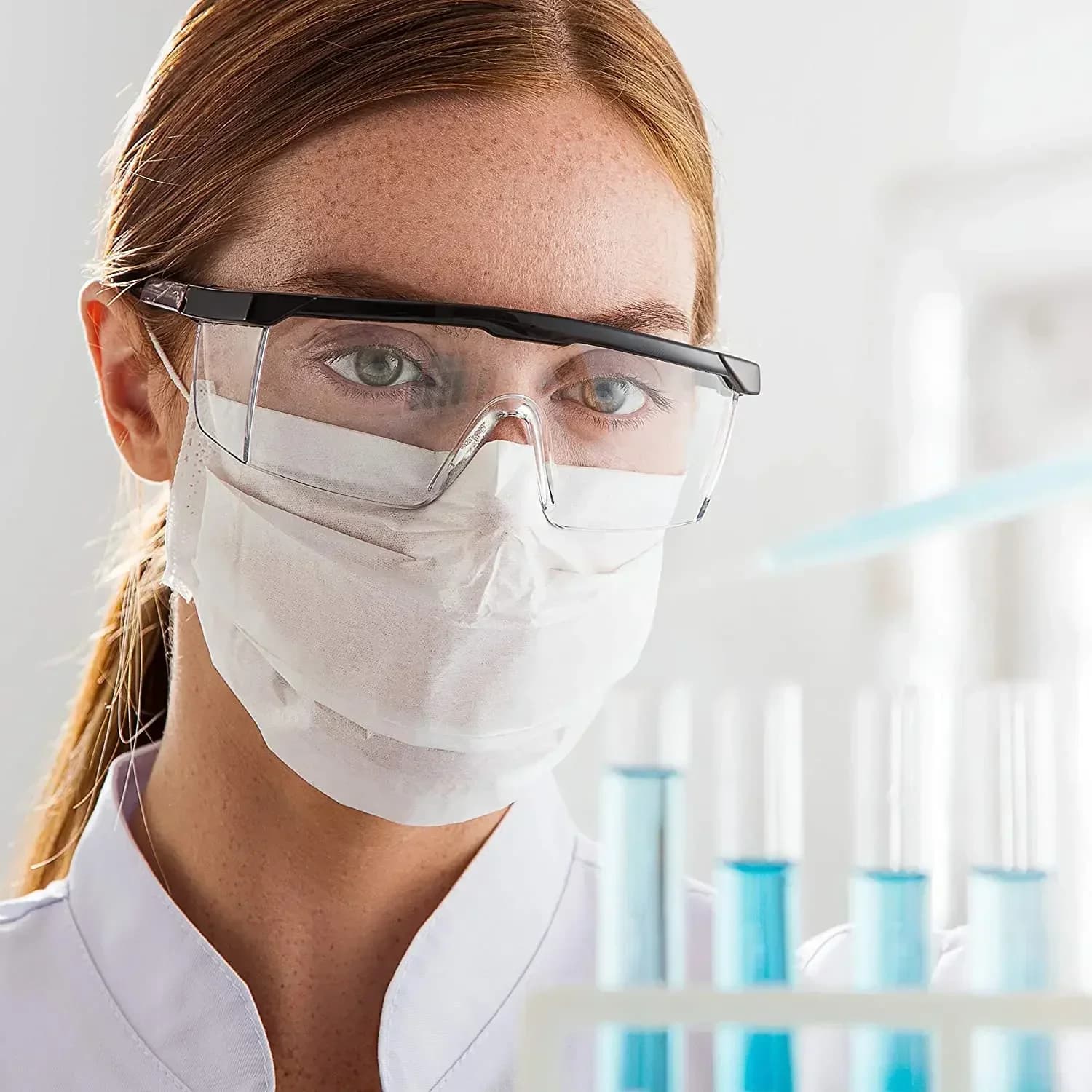 Lunettes de protection cyclisme industriel anti-vent poussière laboratoire sécurité professionnelle