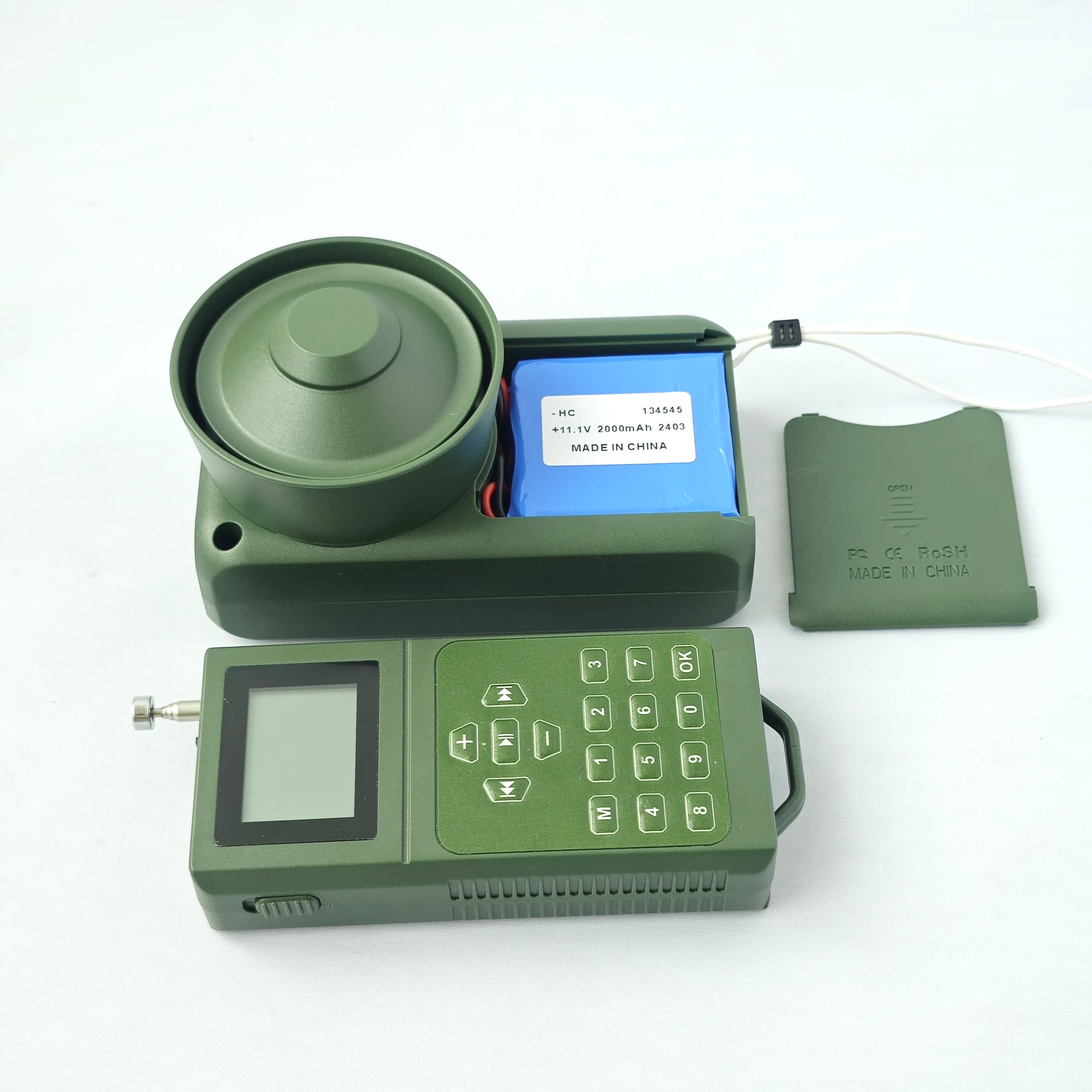 Appelant électronique oiseaux MP3 50W avec 240 chants contrôle à distance pour pêche