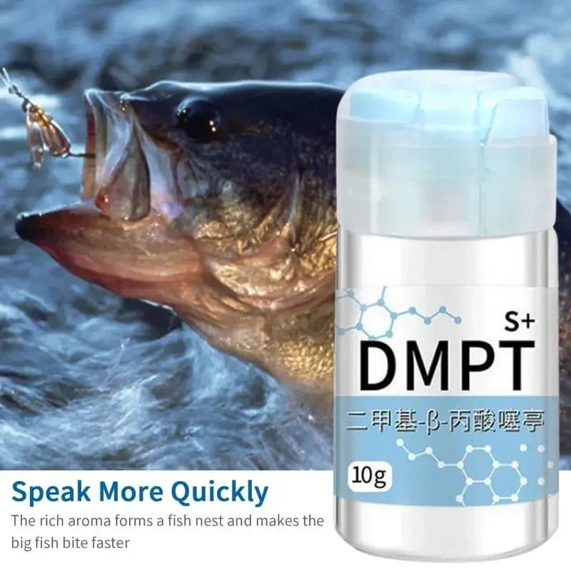 Gel attracteur DMPT soluble pour crucian - poudre appât irrésistible pêche eau douce additif