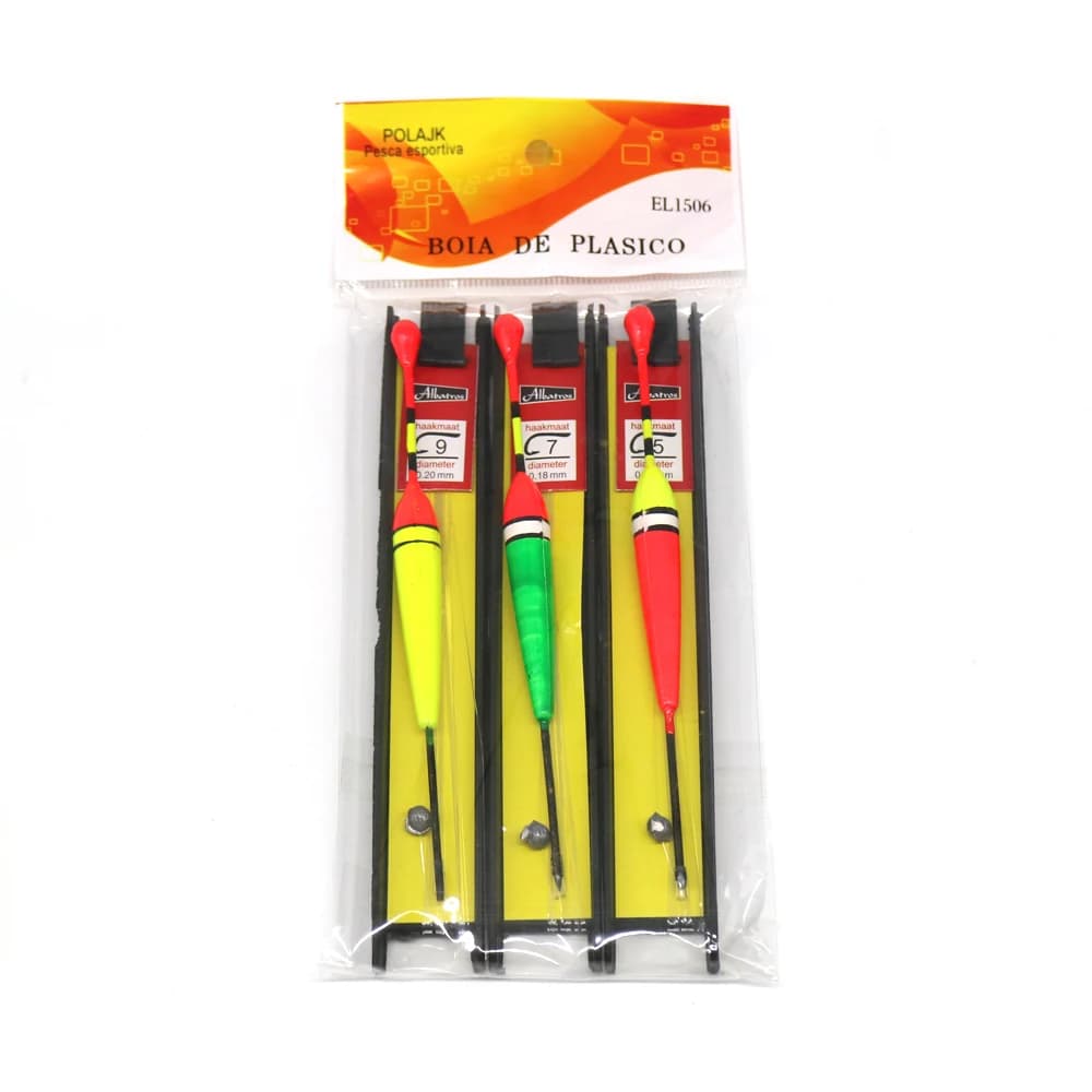 Lot de 3 flotteurs triple pour la pêche à la carpe, accessoires flottants et bouchons de ligne