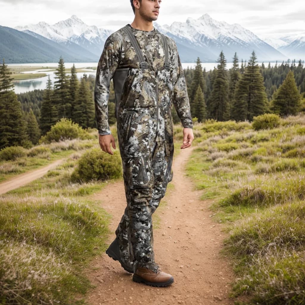 Salopette camouflage Incinerator Aerolite pour hommes - Chasse hiver sur mesure - Qualité pêche