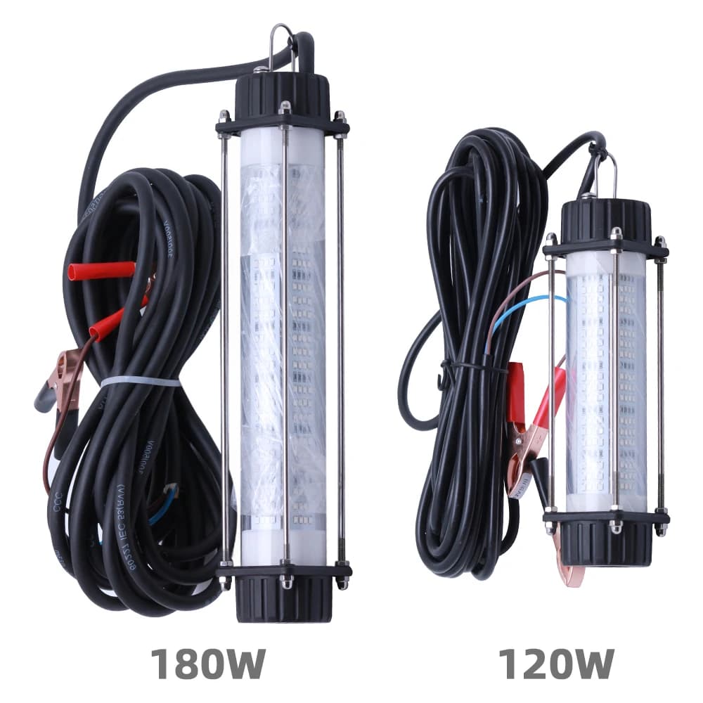 Lampe de pêche puissante à large spectre pour attirer efficacement les poissons en profondeur