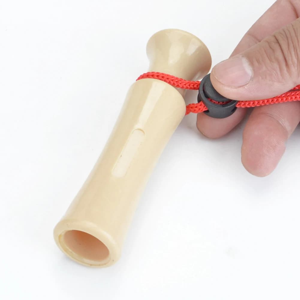 Lanière décrochement canard chasse pêche corde sifflet appel outil aventure camping extérieur durable
