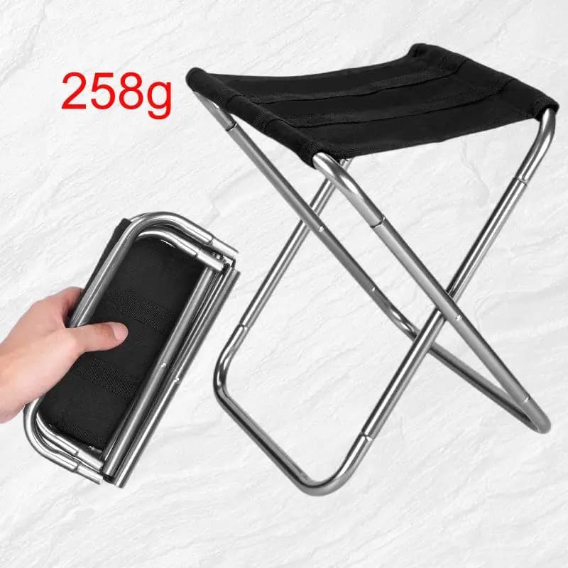 Banc pliant mini ultra-léger pour pêcheurs nomades et randonnées côtières