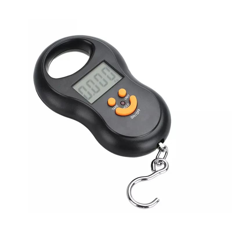 Balance numérique pêche 50kg/10g avec rétroéclairage - Pèse-poisson et bagages électronique portable