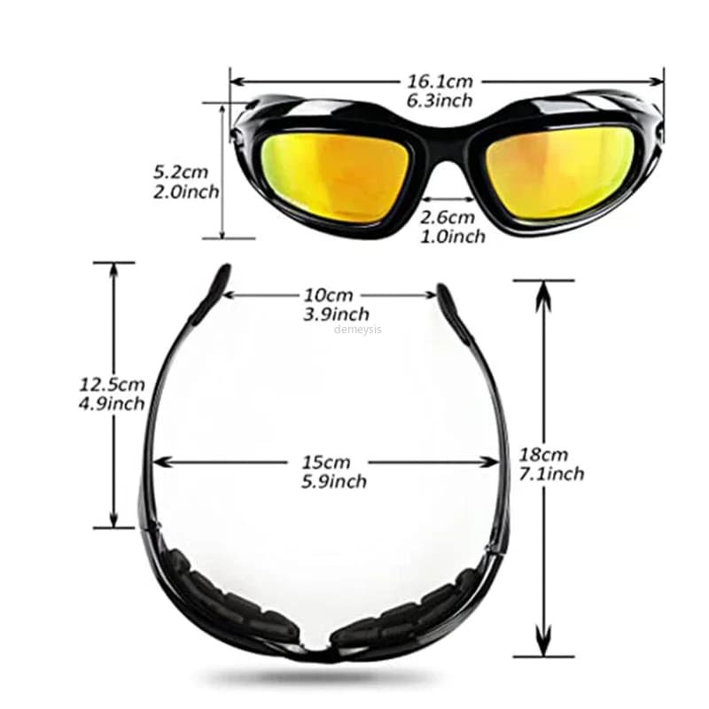 Masque désert 4 lentilles pêche chasse UV protection unisex lunettes tactiques randonnée outdoor