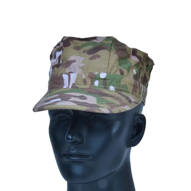 Casquette octogonale camouflage Tactifans - RipStop nylon pêche chasse sport outdoor