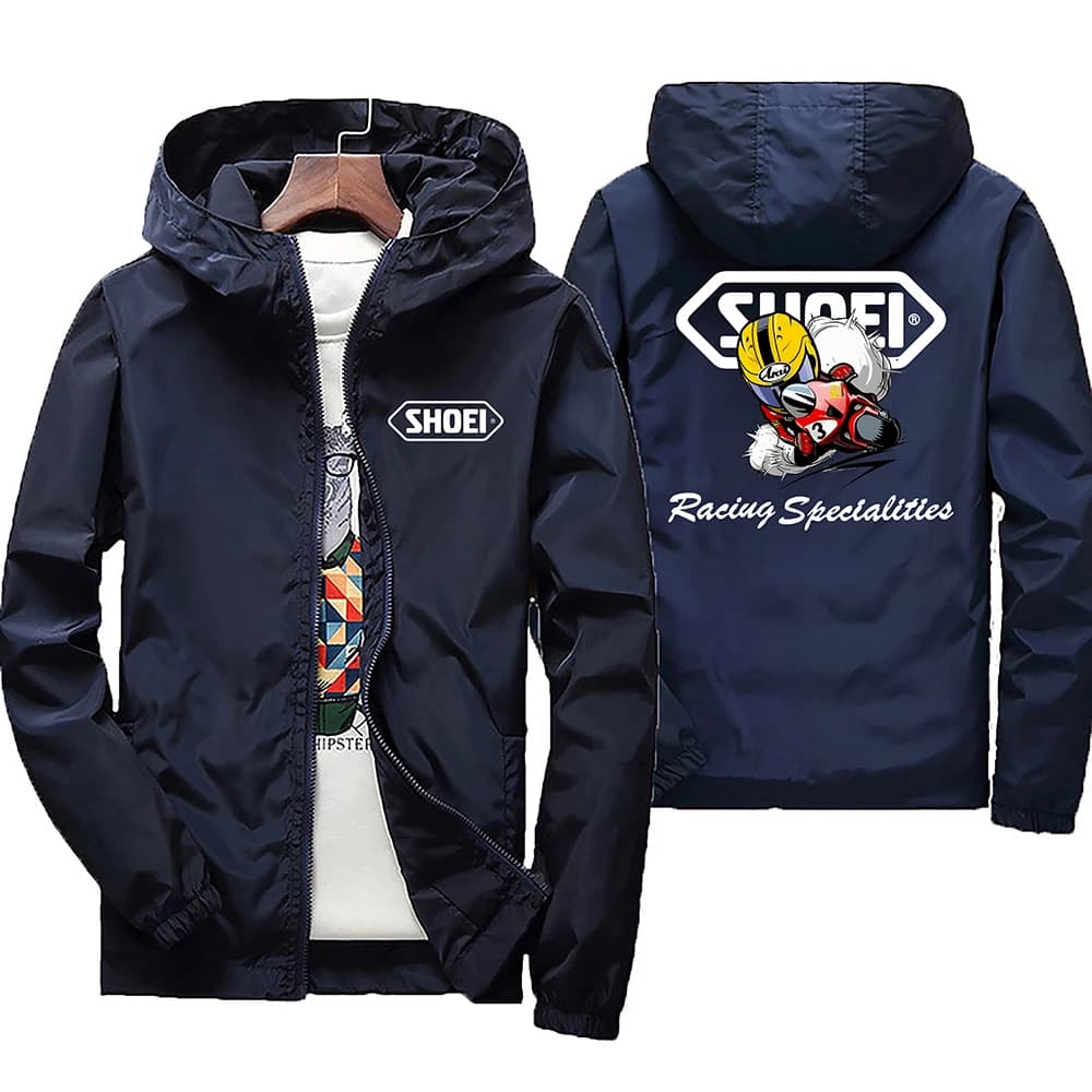 Veste coupe-vent imperméable 2025 pour hommes - Grande taille avec capuche montagne vélo printemps automne