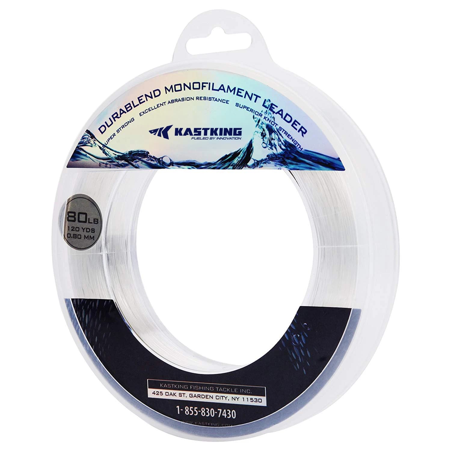 Fil nylon pêche bateau 110m 0.40-1.40mm 20-200LB super résistant KastKing - Ligne monofilament haute performance