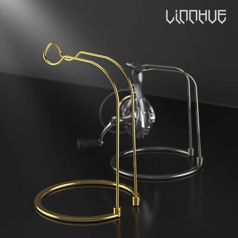 Support de rangement pour moulinet de pêche, étagère en acier inoxydable durable pour moulinets spinning