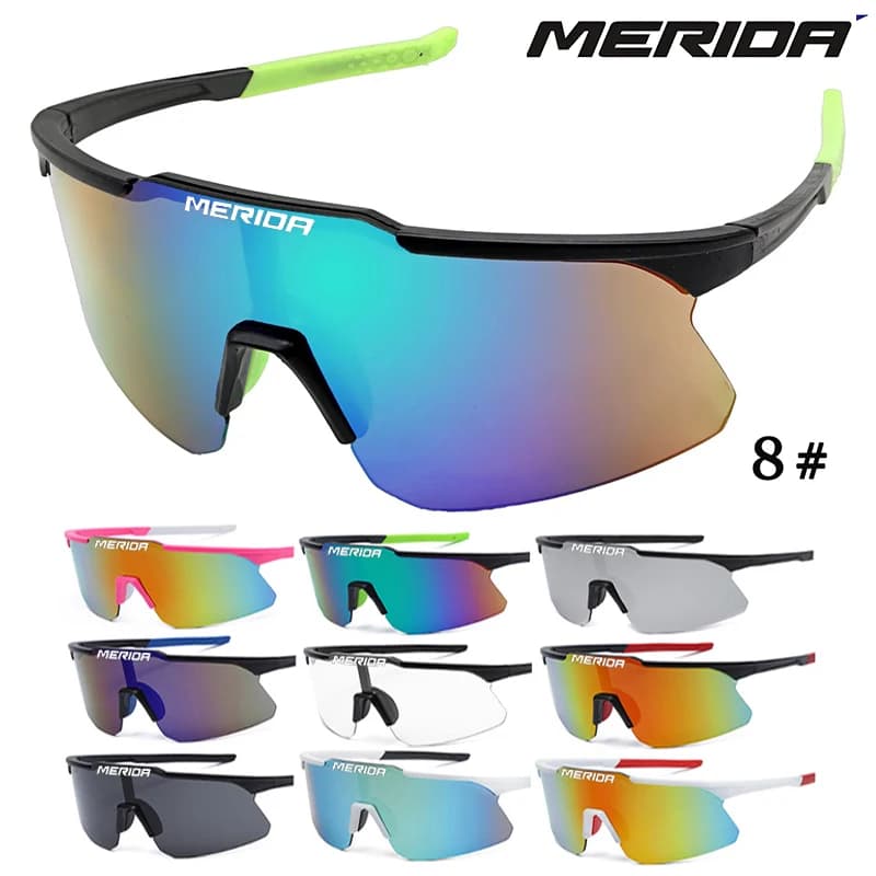 Lunettes Merida pêche VTT - Verres REVO anti-brouillard certifiés pour pêche en montagne