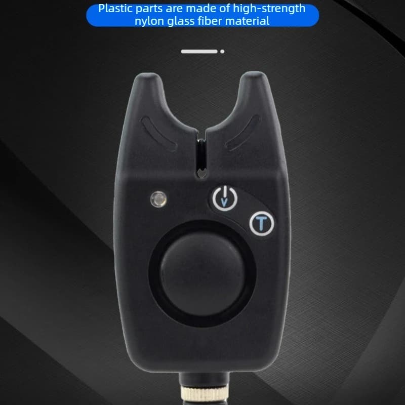 Détecteur de touches pour pêche à la carpe avec LED - Alarme réglable volume et sensibilité pour pêche nocturne