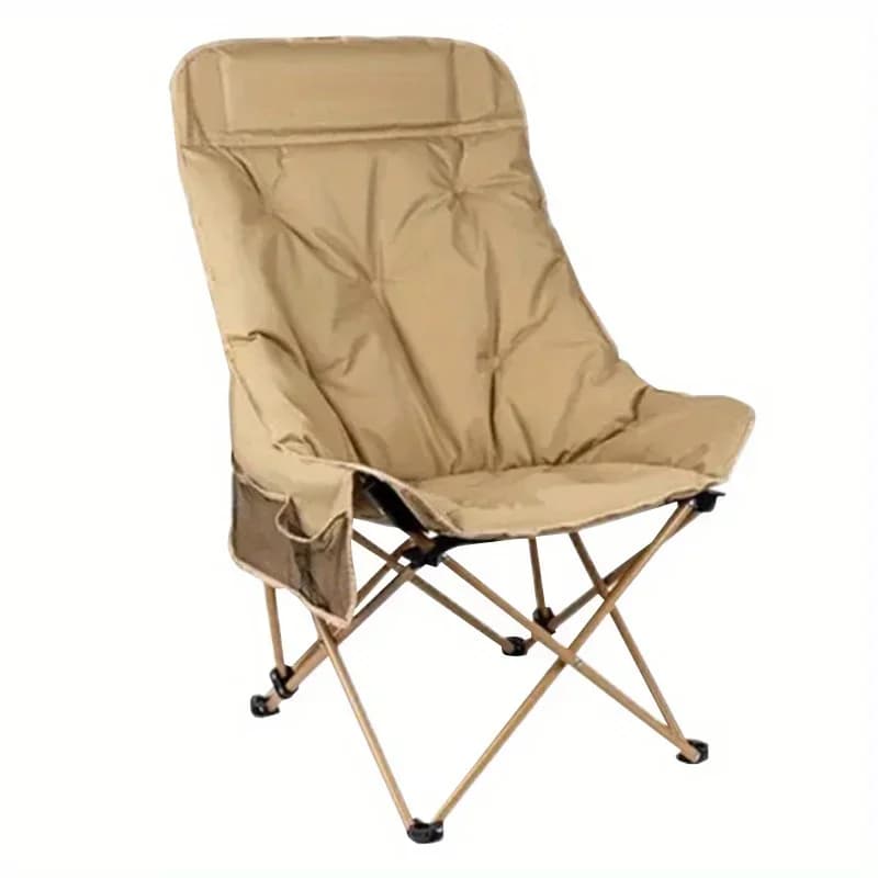Chaise lune dossier haut pliante portable set table camping pêche extérieur plage