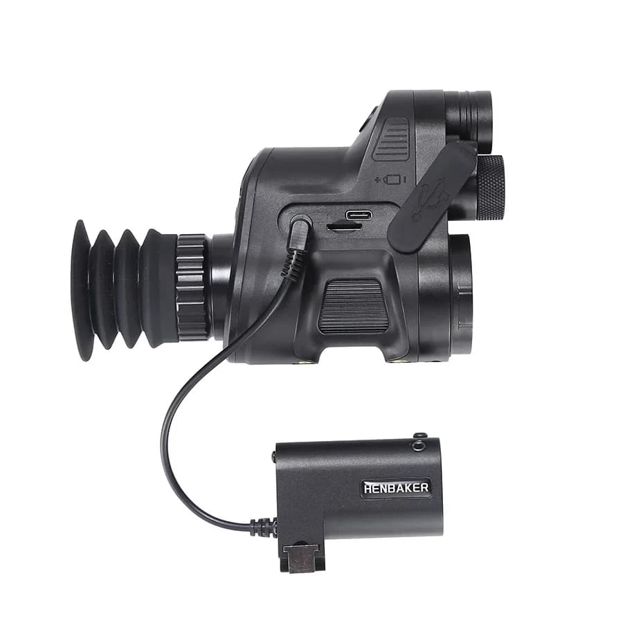 Télémètre laser tactique professionnel HENBAKER avec vision nocturne pour pêche et chasse précise