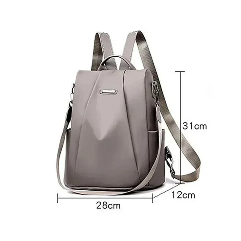 Sac à dos nylon femme grande capacité waterproof pour pêche - Backpack détachable avec bretelle amovible