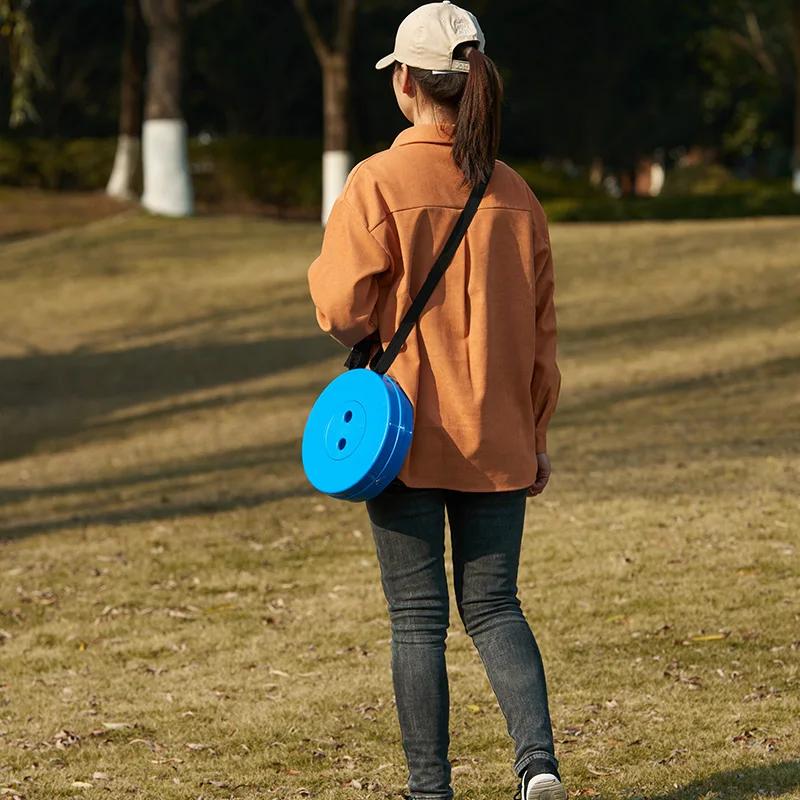 Tabouret télescopique GIANXI pour pêche et camping - Siège pliable léger avec sac de transport