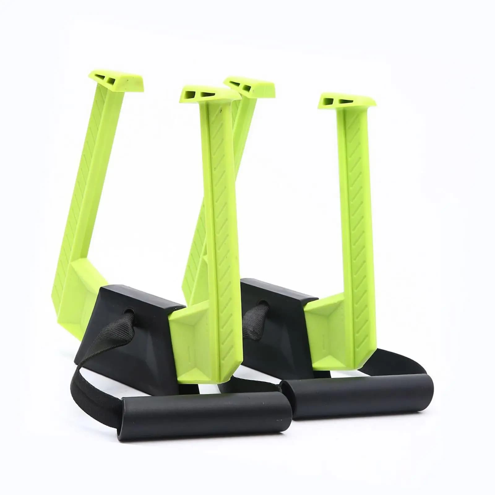 Barre de traction portable 2 pièces antidérapante ergonomique pour entraînement voyage hôtel exercice intérieur