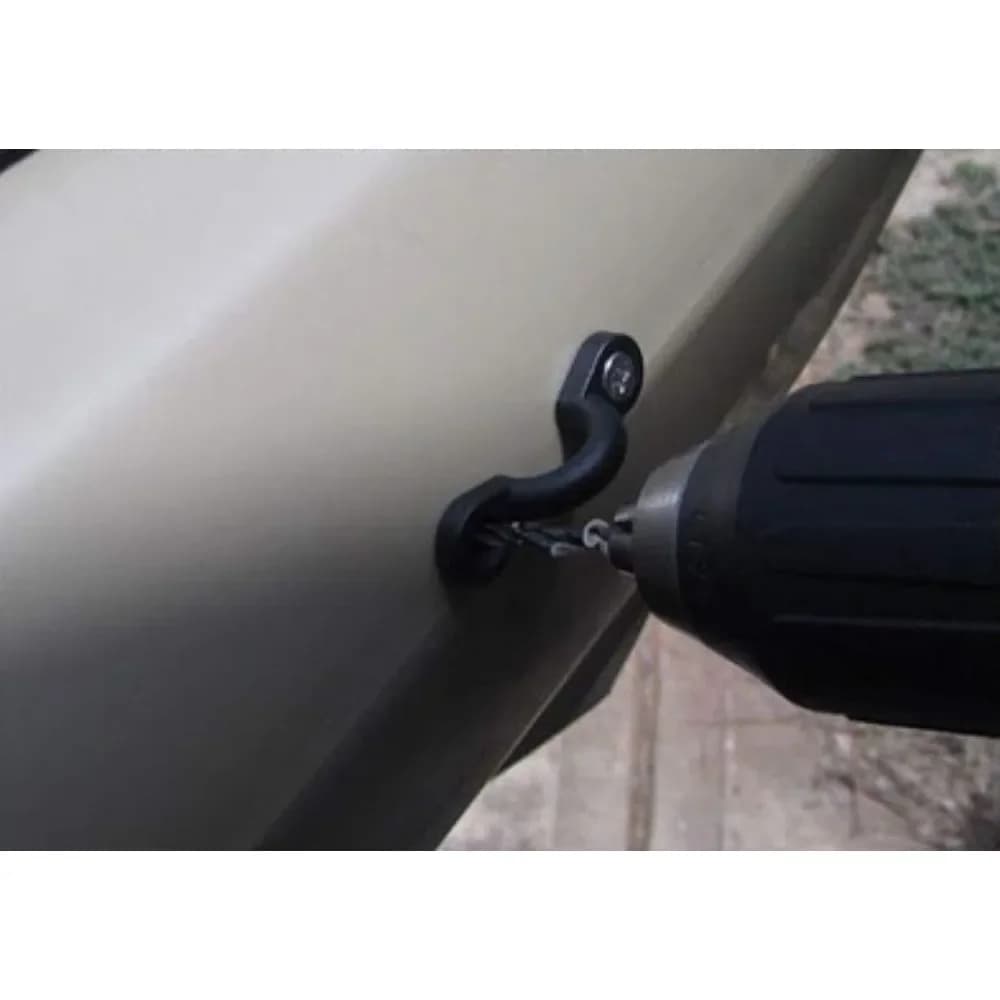 Kit d'accastillage élastique avec mousquetons pour kayak bateau gonflable pêche surf rigging