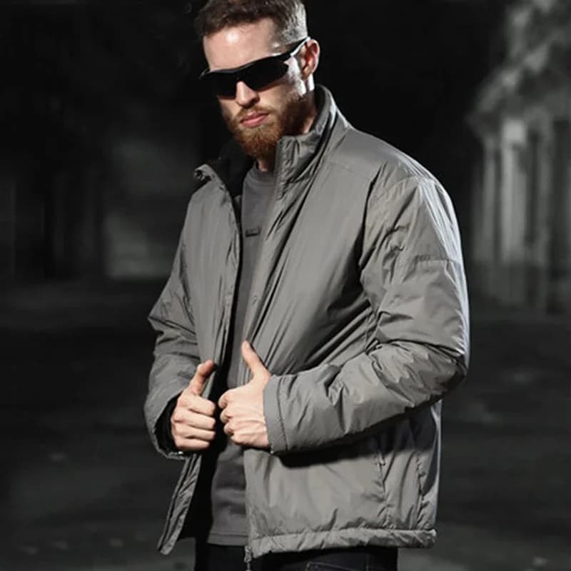 Parka tactique homme chasse et pêche imperméable - Veste d'hiver coupe-vent pour outdoor