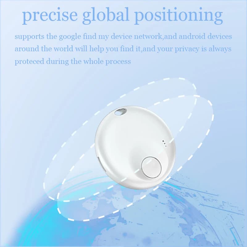 Tracker Air Tag pour Android - Localisateur compatible Google Find My pour équipement pêche
