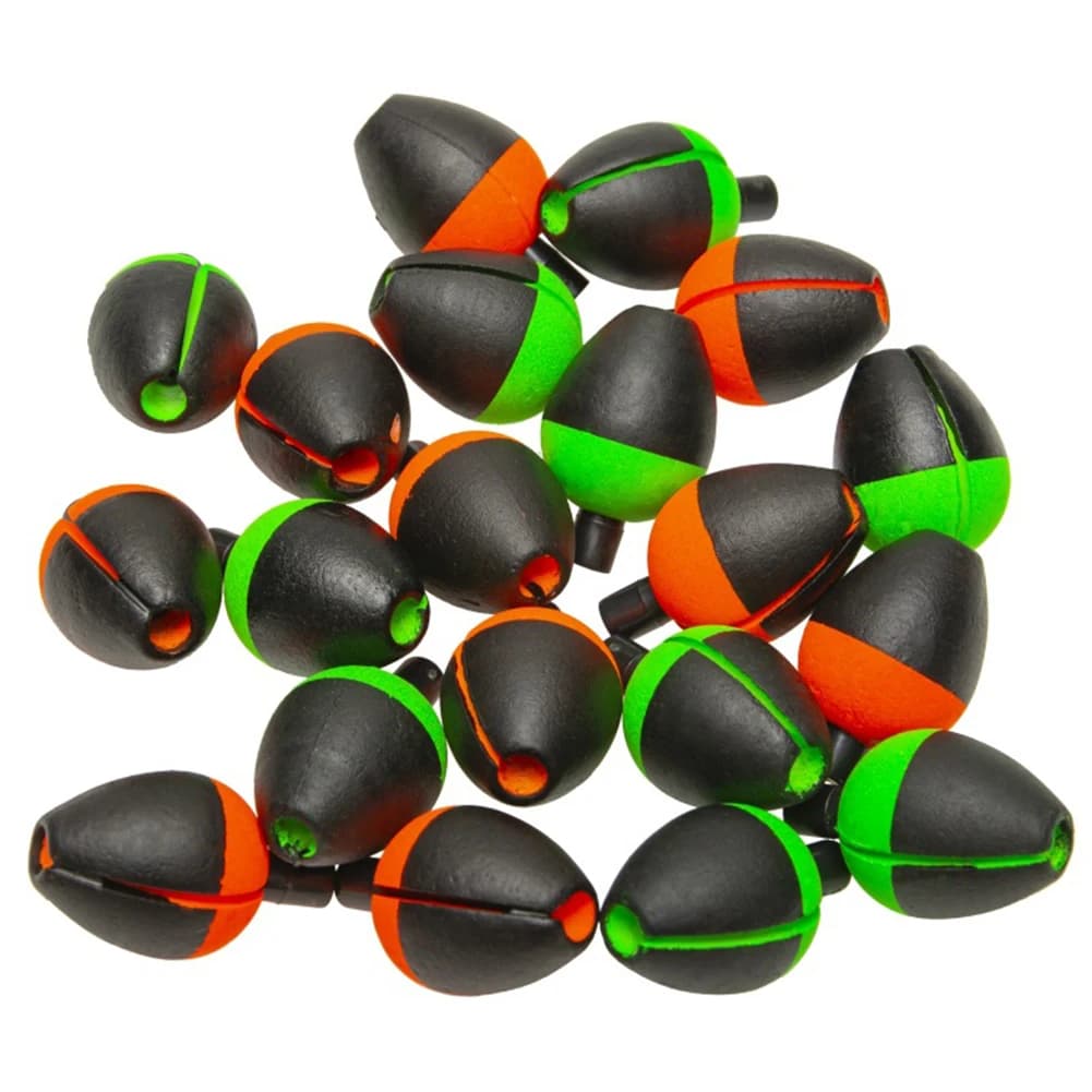 10 flotteurs de pêche haute flottabilité compacts pour brochets - Bobines ajustables accessoires pêche