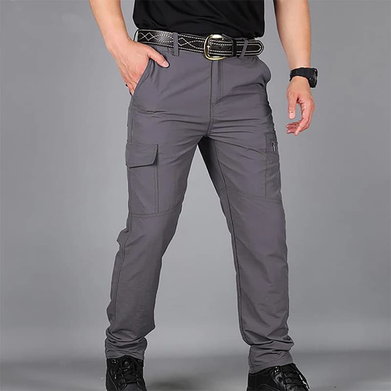 Pantalon séchage rapide homme été pour pêche - Imperméable et respirant pour pêche sportive
